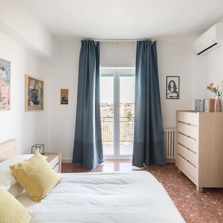 Amoretti Apartment, 6 Persone, 3 Camere, 2 Bagni, Balcone, Wi-Fi, Metro B Monti Tiburtini Róma Kültér fotó