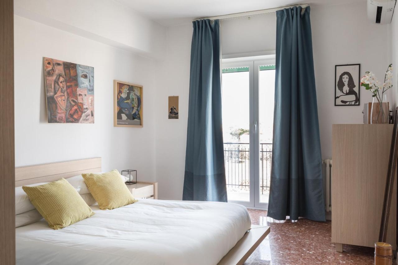 Amoretti Apartment, 6 Persone, 3 Camere, 2 Bagni, Balcone, Wi-Fi, Metro B Monti Tiburtini Róma Kültér fotó